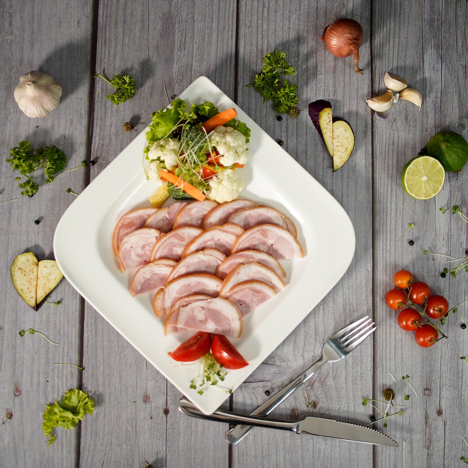 Chân giờ xông khói LifeFood 500g LF21 hình 1