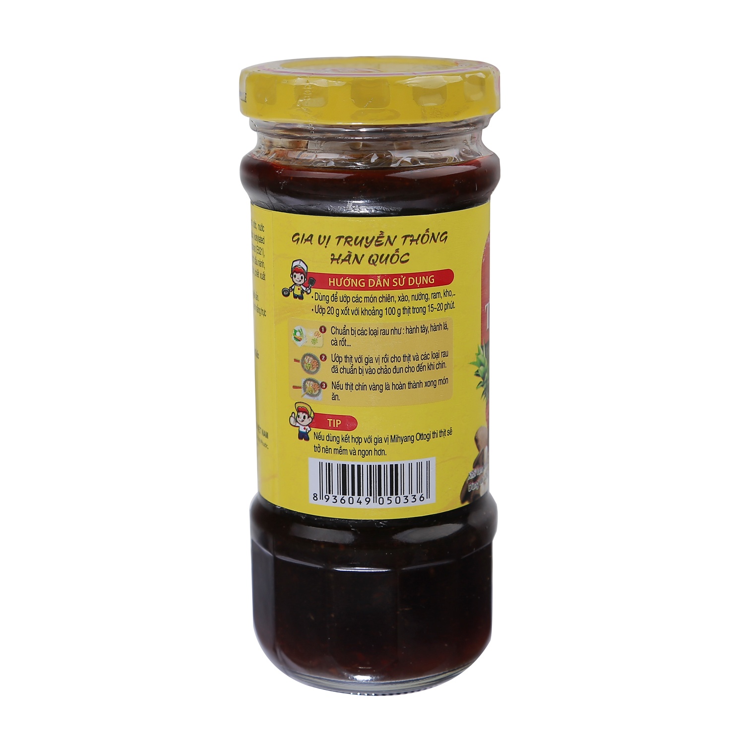 Gia vị ướp thịt heo Ottogi chai 240g hình 3