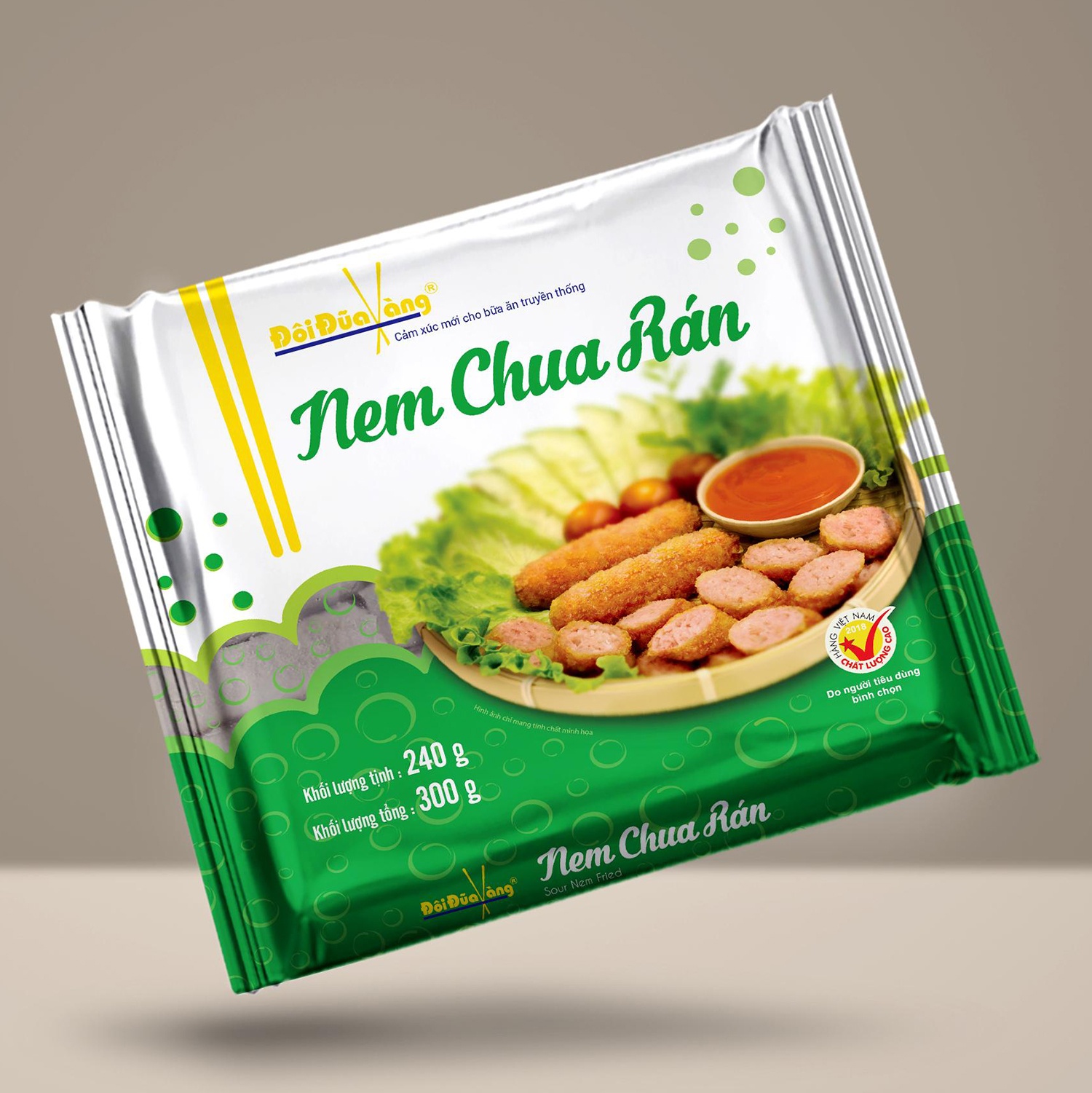 Nem chua rán 240g DD21 hình 1