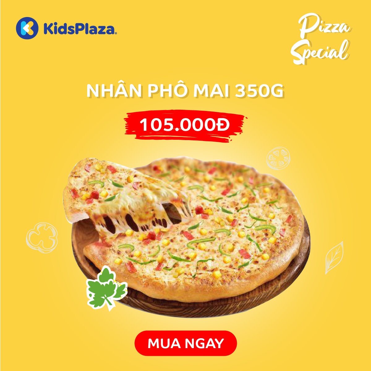 Pizza Special Phomai 350g DD21 hình 1