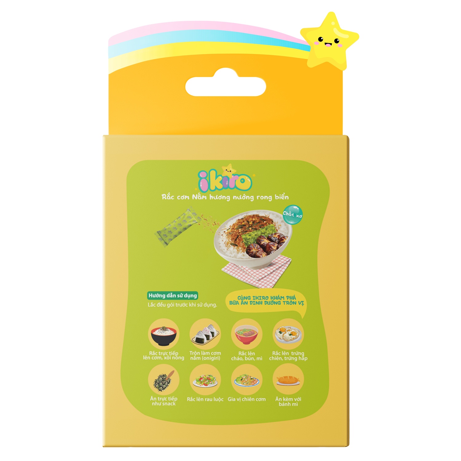 Rắc cơm Ikiro vị nấm hương 27g 