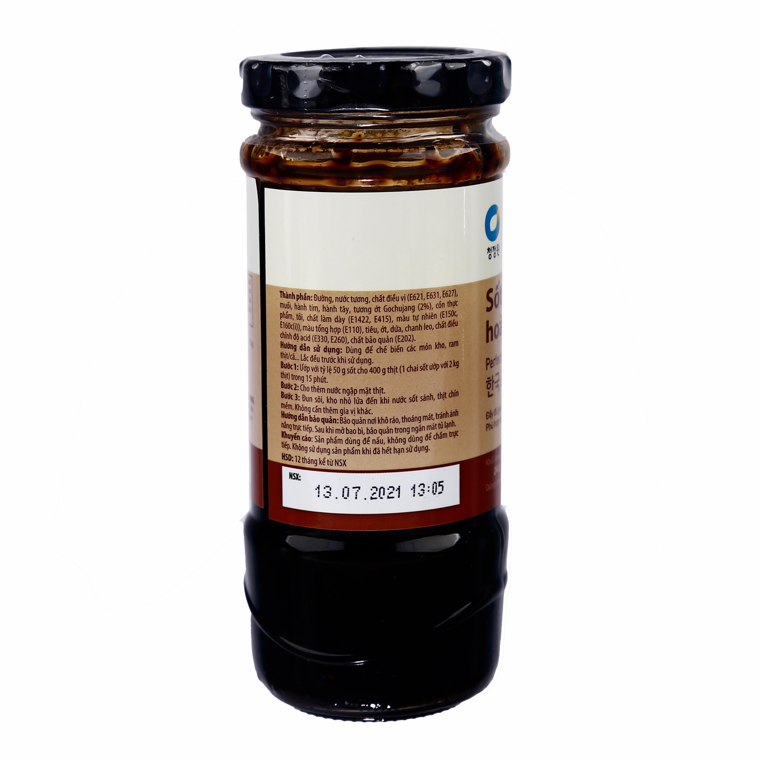 Sốt kho hoàn hảo Hàn Quốc O'Food chai 240g hình 2