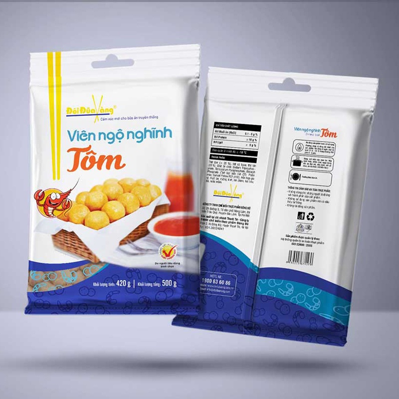 Viên ngộ nghĩnh Tôm 420g DD21 hình 1