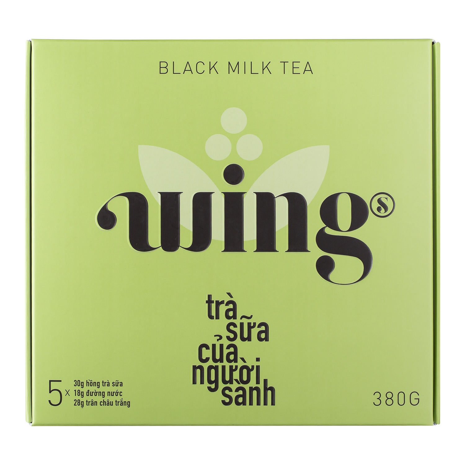 Hồng trà sữa Wings dạng hộp (5 set) hình 1