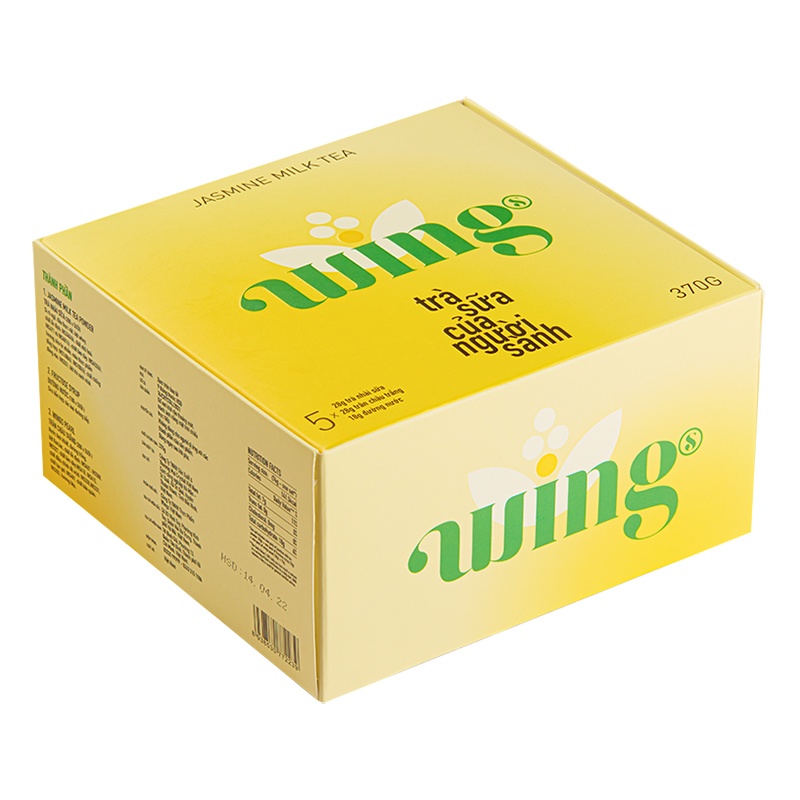 Trà sữa Nhài Wings dạng hộp (5 set) hình 1