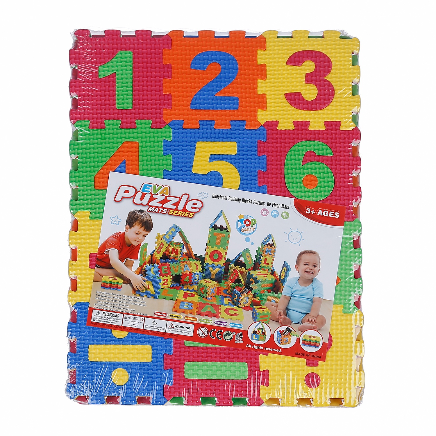 Thảm ghép học chữ số cho bé CY.TH66101 hình 1