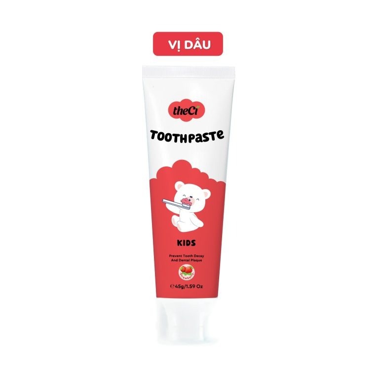 Kem đánh răng The Ci Toolthapste Kids vị dâu 45g