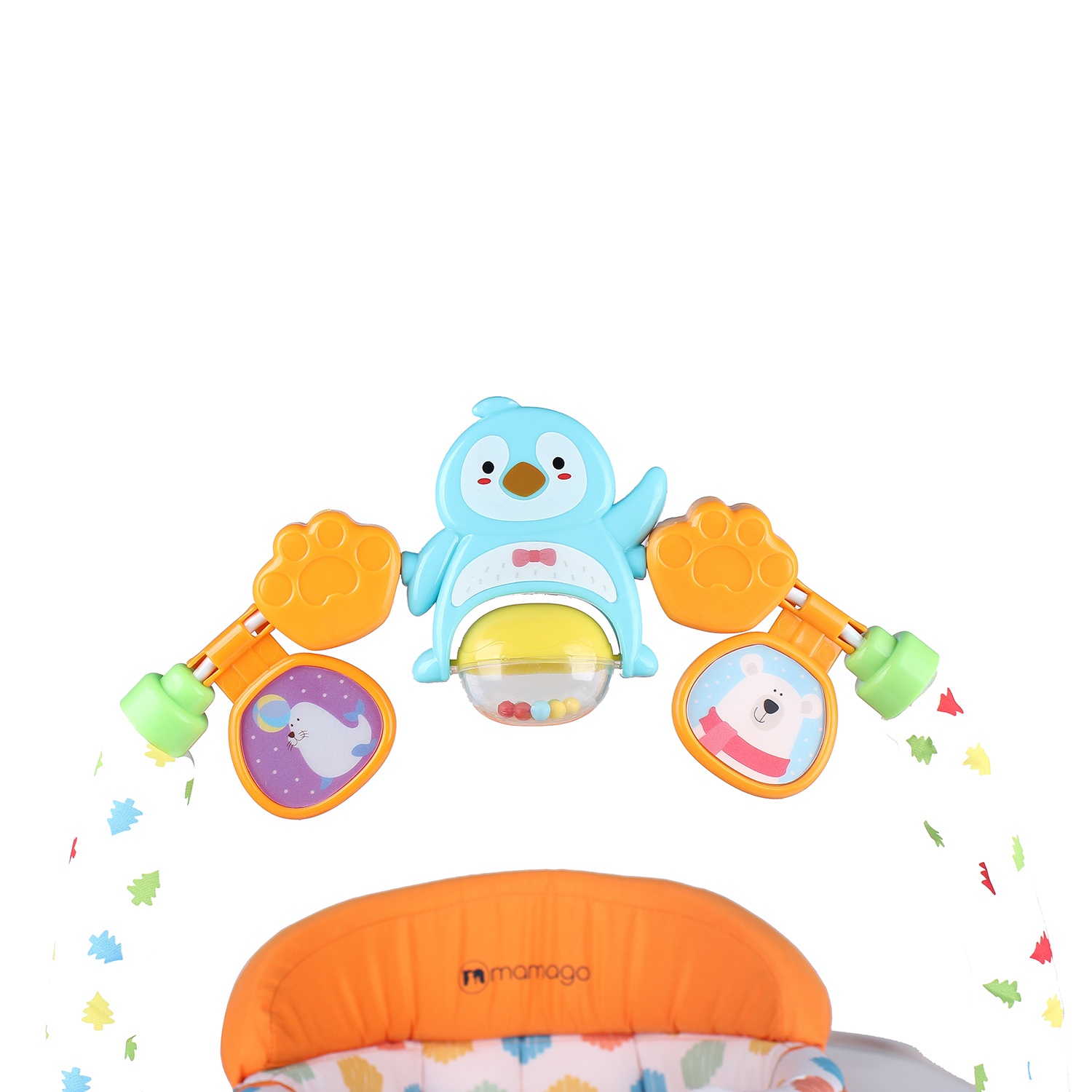 Xe tập đi tròn KidsPlaza Walker W1506UR6 (Xanh)  hình 3