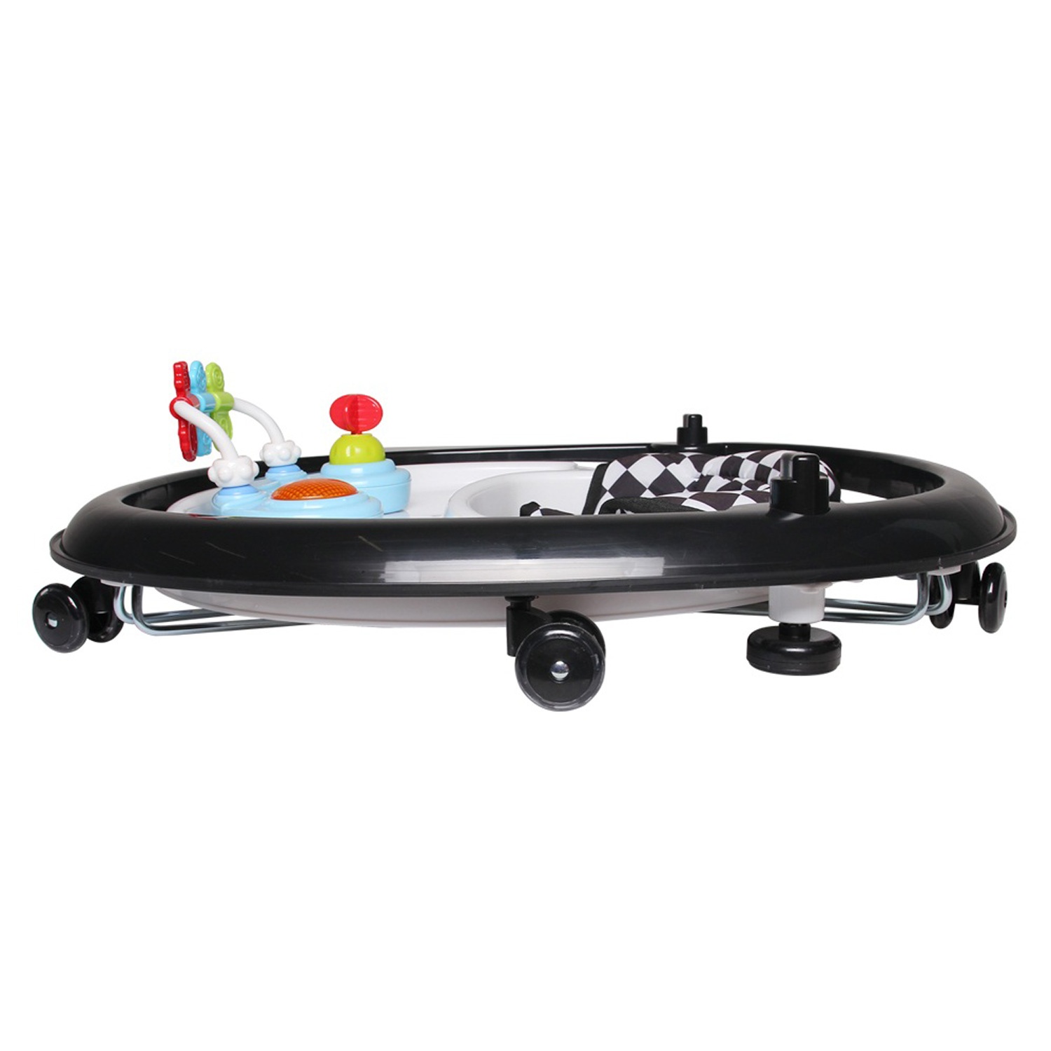 Xe tập đi Mastela W2002 có đồ chơi (Trắng Đen) hình 7