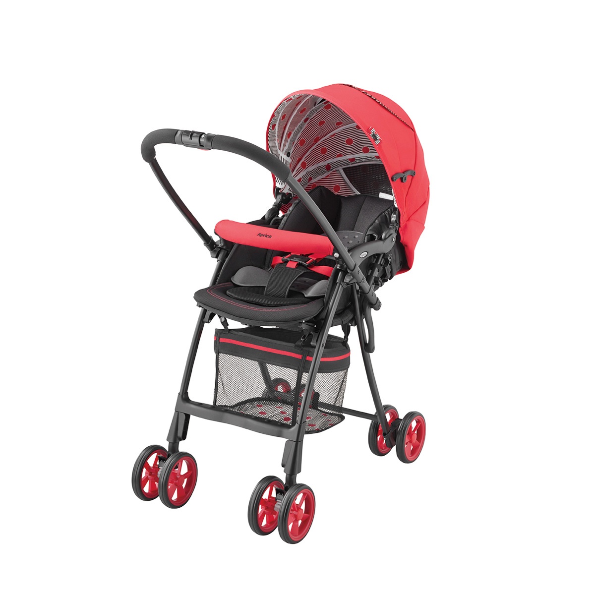 Xe đẩy Aprica Flyle Red Us Model màu đỏ  hình 1