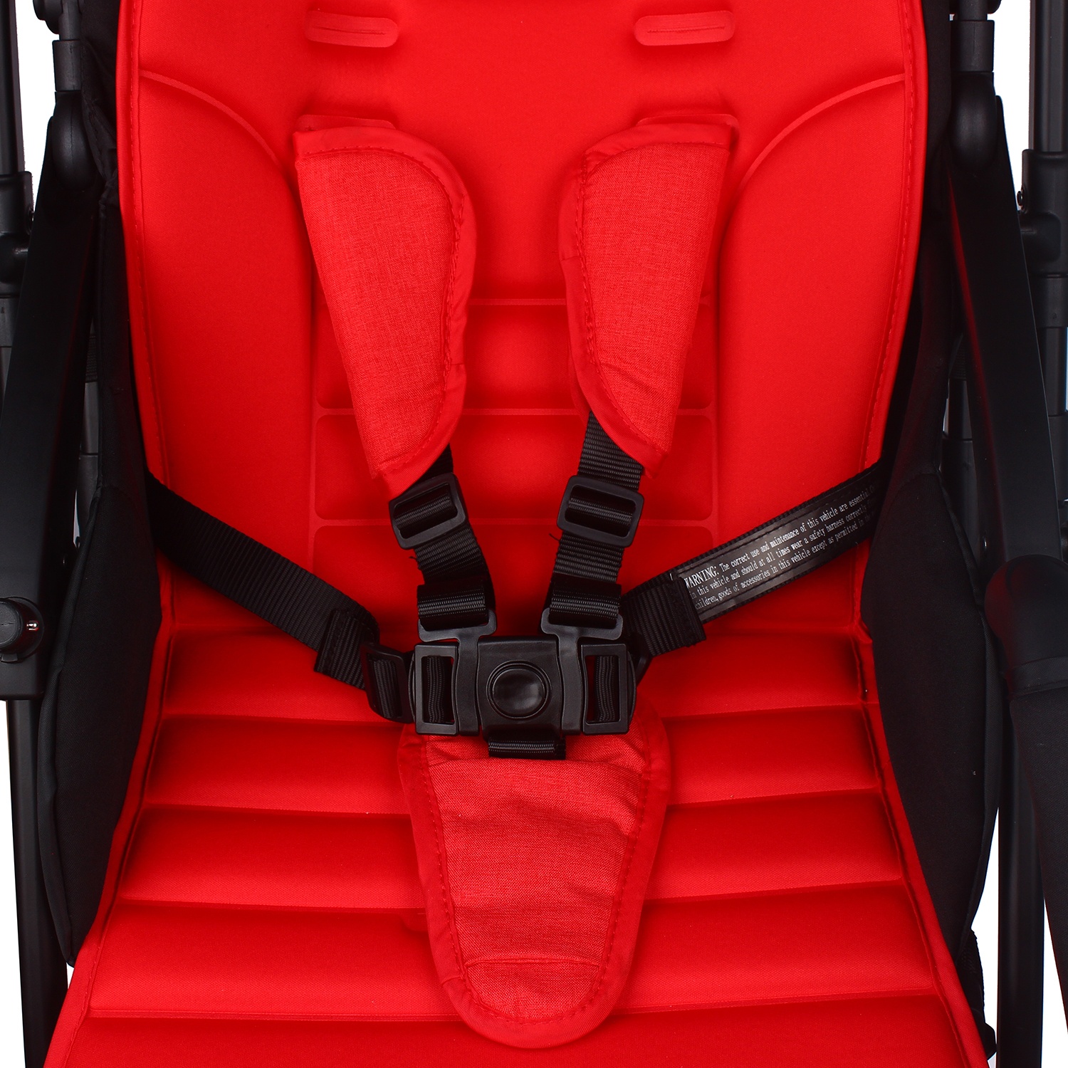 Xe đẩy cho bé KidsPlaza Compact 319 Linen Premium (Đỏ) hình 9