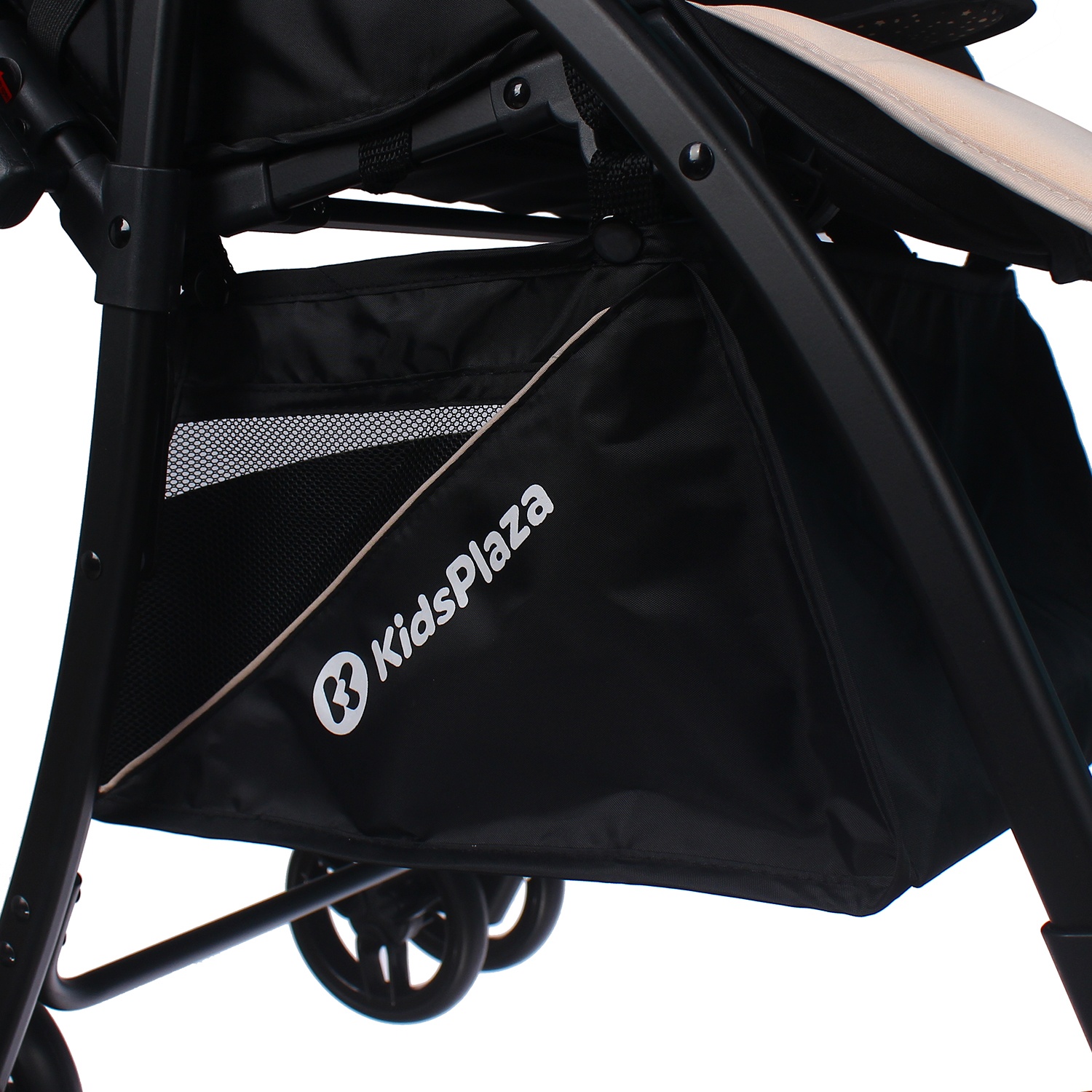 Xe đẩy cho bé KidsPlaza Compact 319 Linen (Đỏ Đen) hình 4