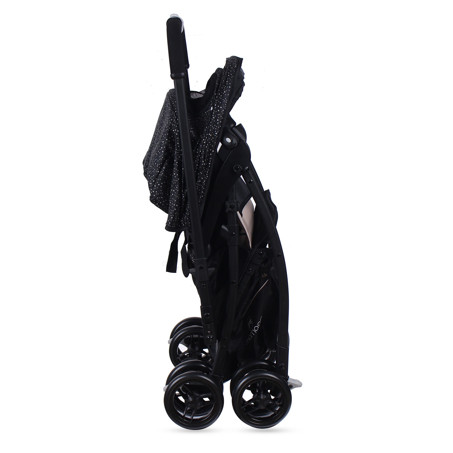 Xe đẩy cho bé KidsPlaza Compact 319 Linen (Màu Đen) hình 8
