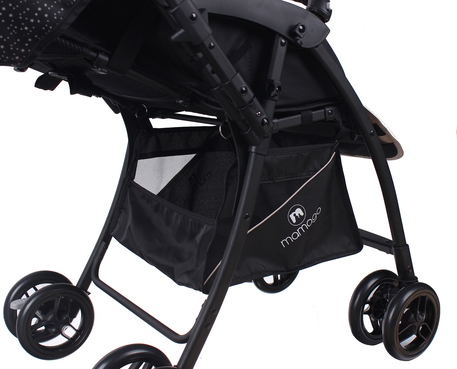 Xe đẩy cho bé Mamago Compact 319 (màu đen) hình 5