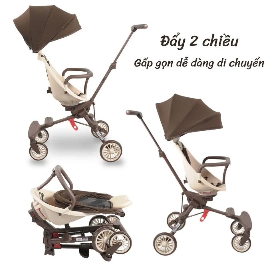 Xe đẩy gấp gọn 2 chiều Mamago V7-619 hình 7