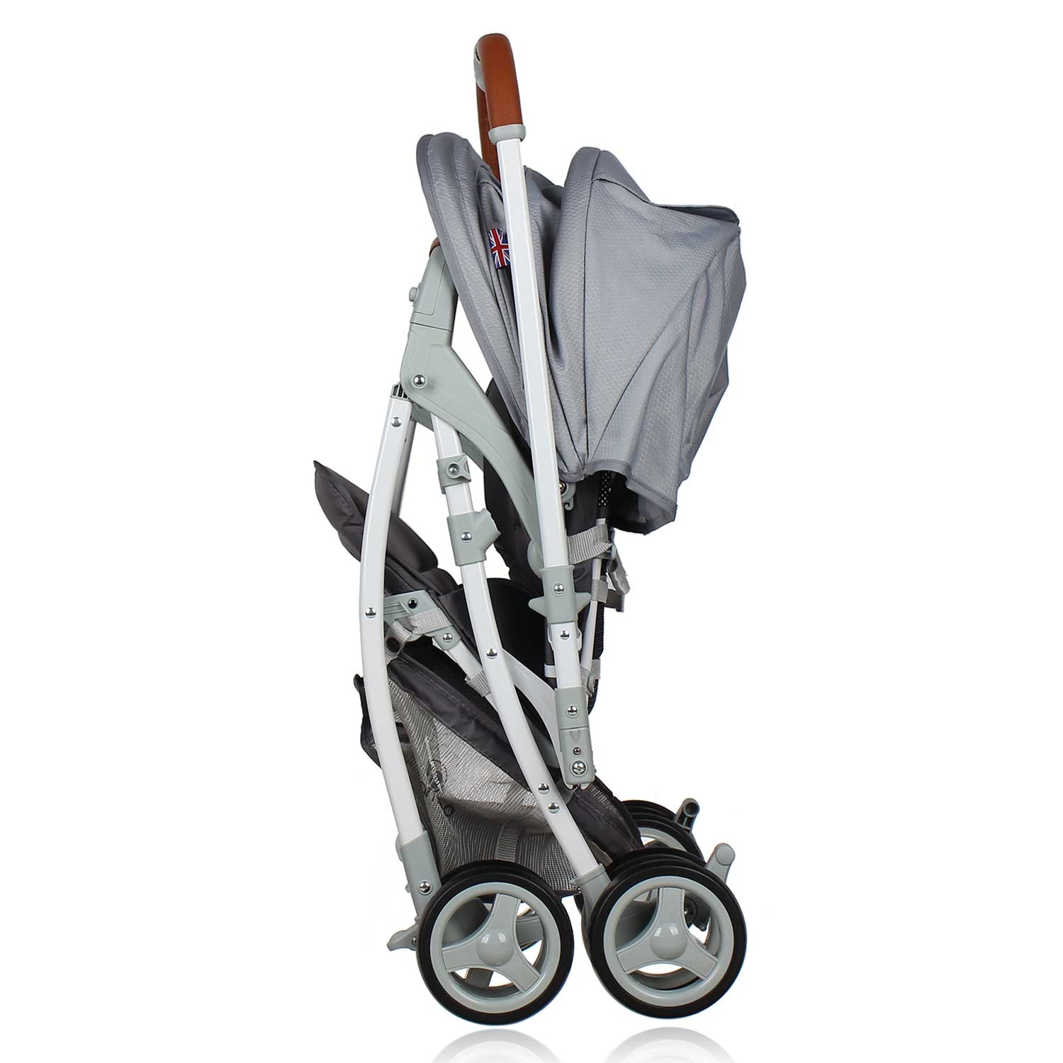 Xe đẩy Mamago Avon Premium V.818 Xám Bạc hình 8