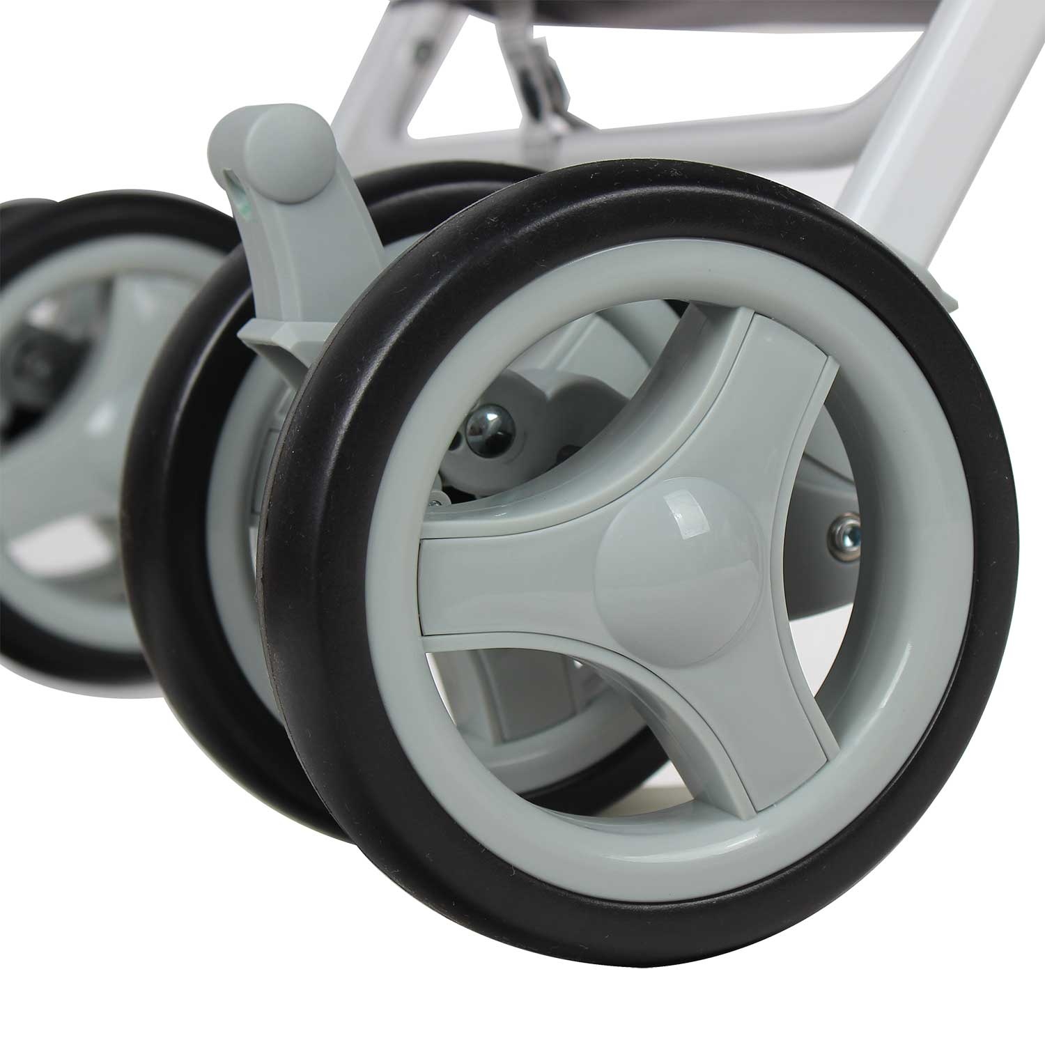 Xe đẩy Mamago Avon Premium V.818 Xám Bạc hình 10