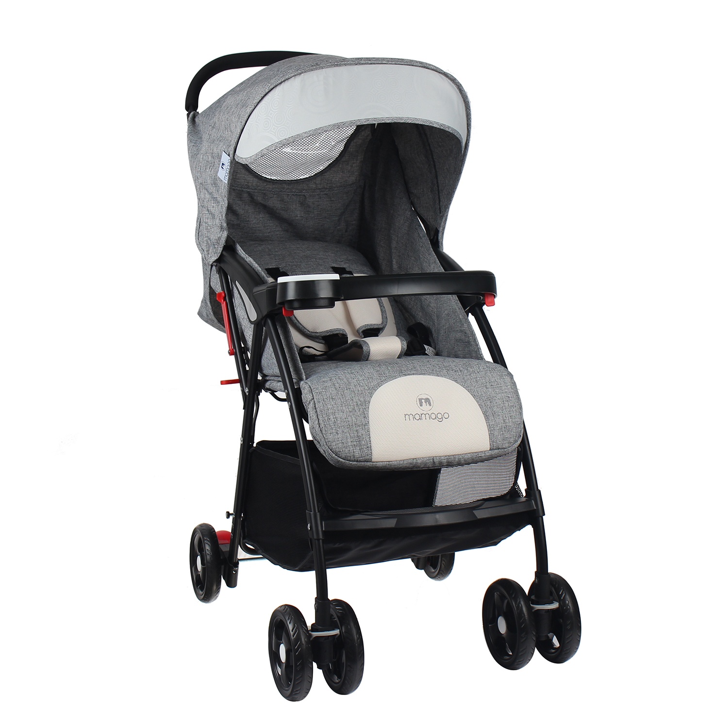 Xe đẩy Mamago Friendly Plus C05 màu kaki hình 11