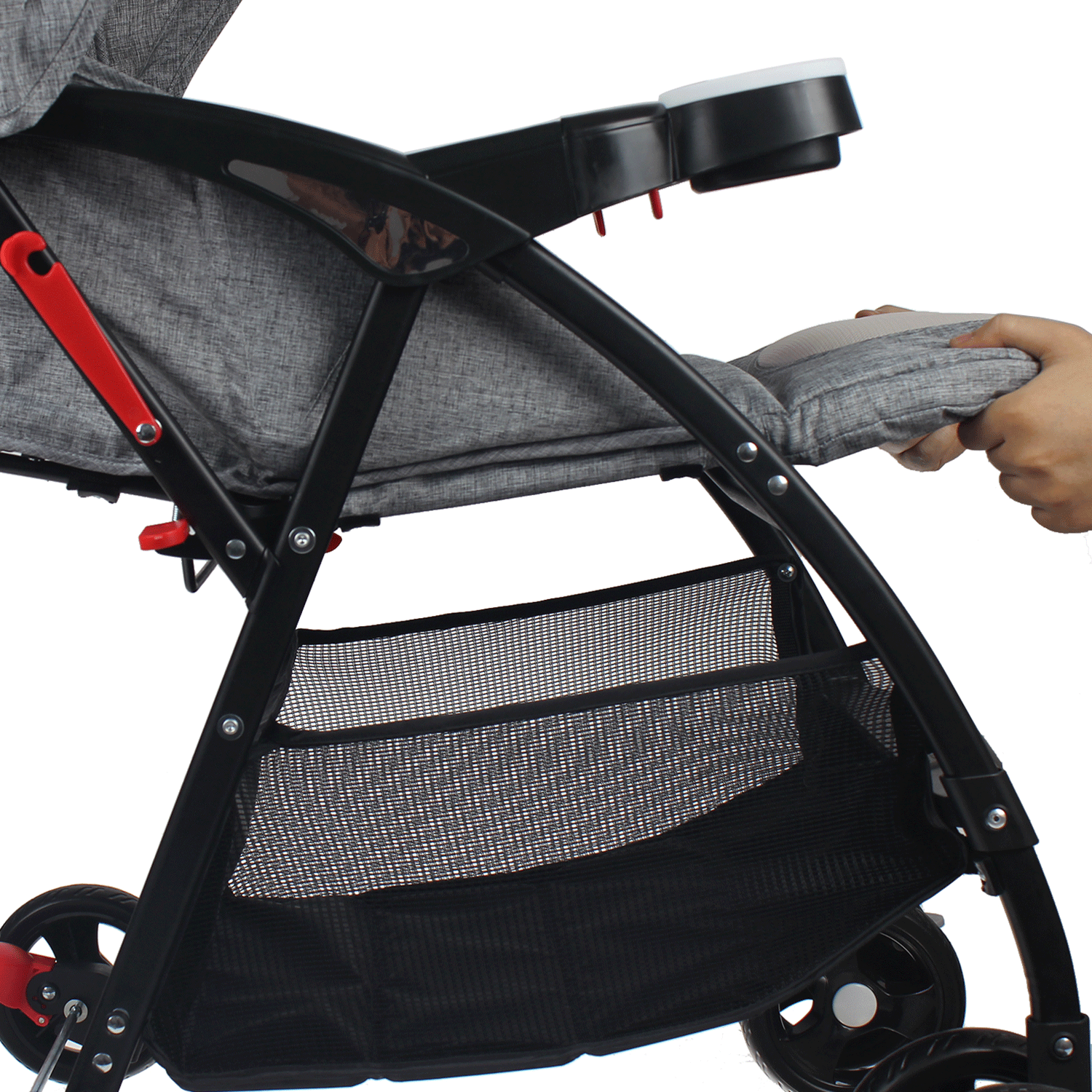 Xe đẩy Mamago Friendly Plus C05 màu kaki hình 4