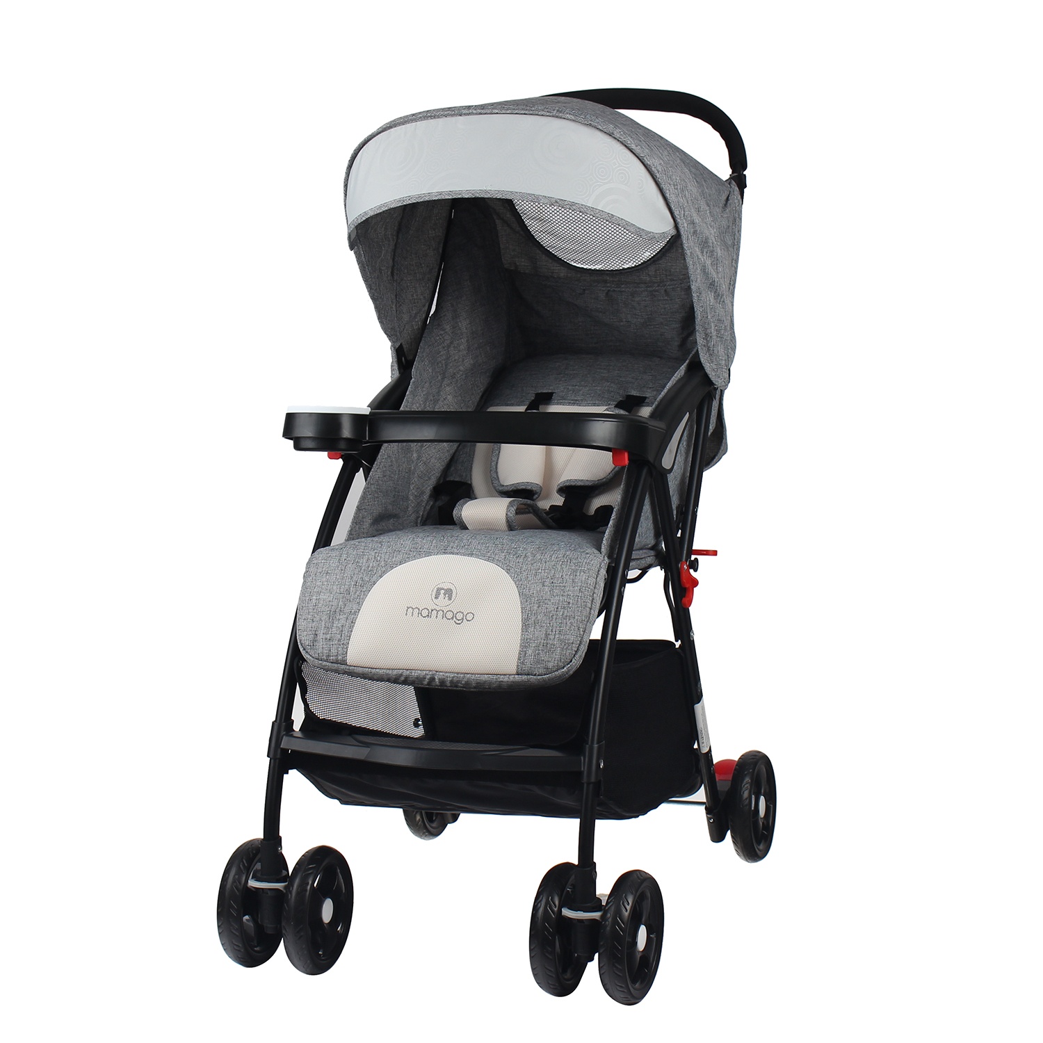 Xe đẩy Mamago Friendly Plus C05 màu kaki hình 1