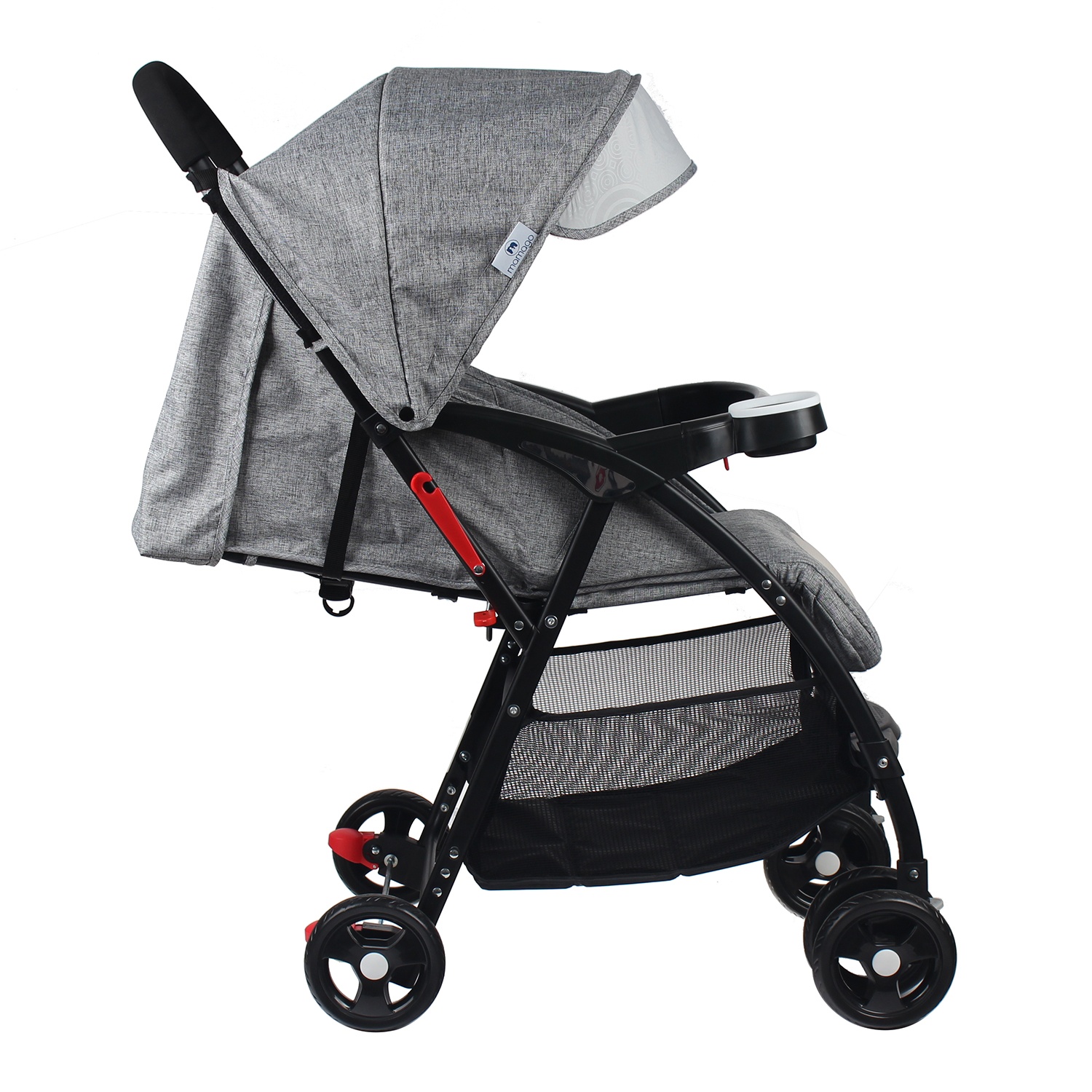 Xe đẩy Mamago Friendly Plus C05 màu kaki hình 2