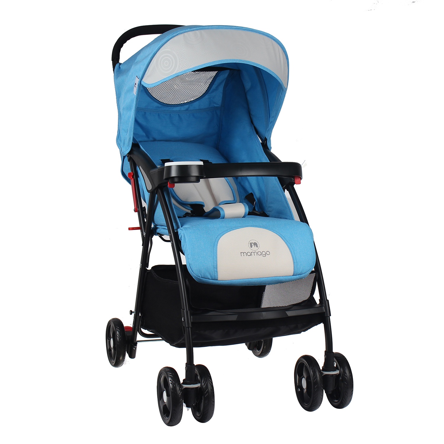 Xe đẩy Mamago Friendly Plus C05 màu kaki hình 15