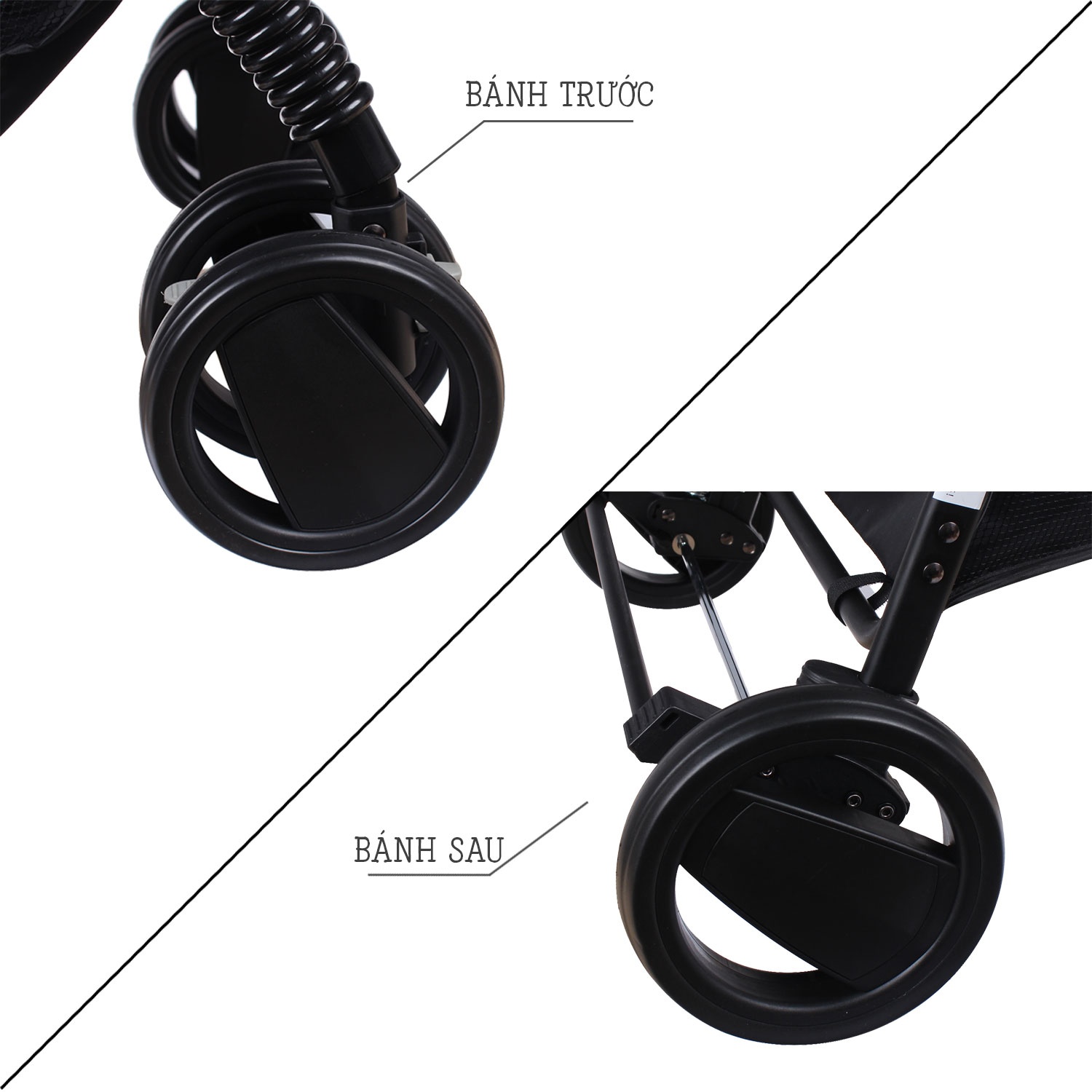 Xe đẩy Seebaby T11A màu đỏ hình 9