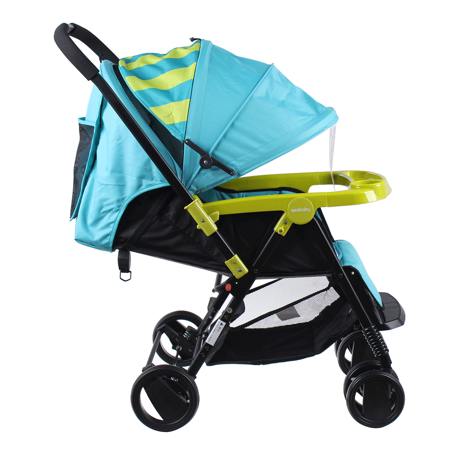 Xe đẩy Seebaby T11A màu đỏ hình 4