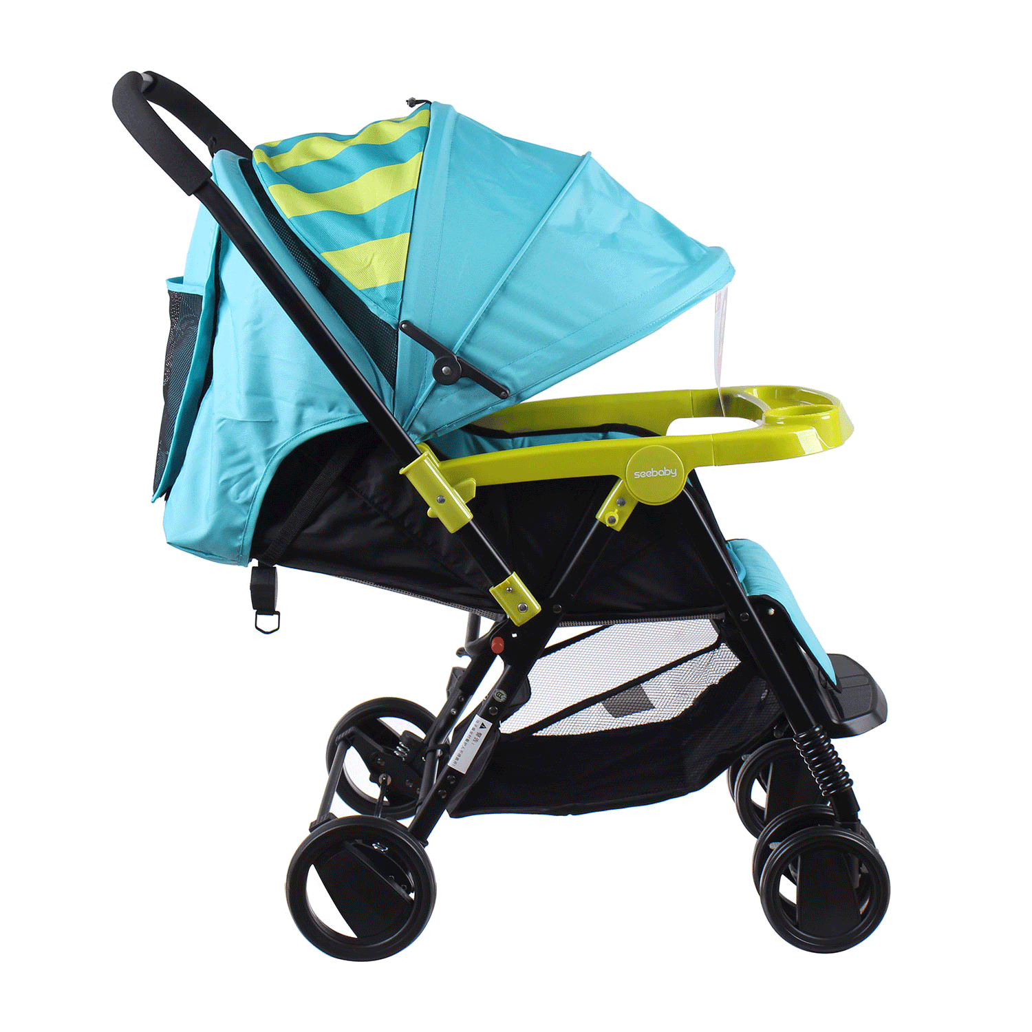 Xe đẩy Seebaby T11A màu đỏ hình 5