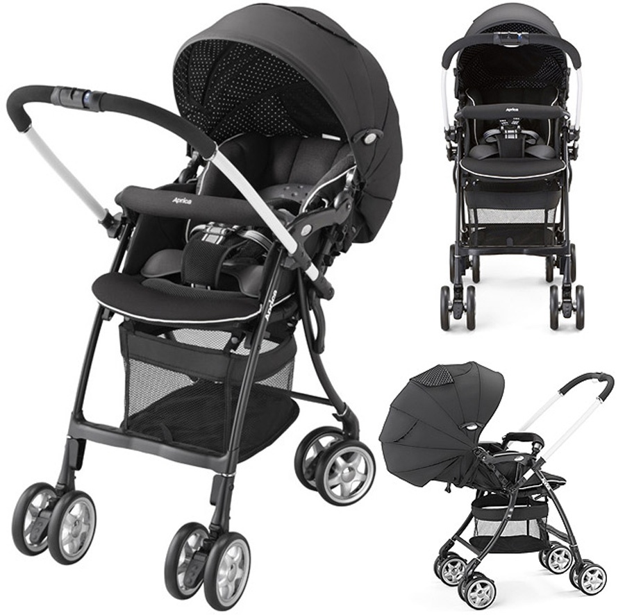Xe đẩy trẻ em Aprica AirRia Luxuna hình 3