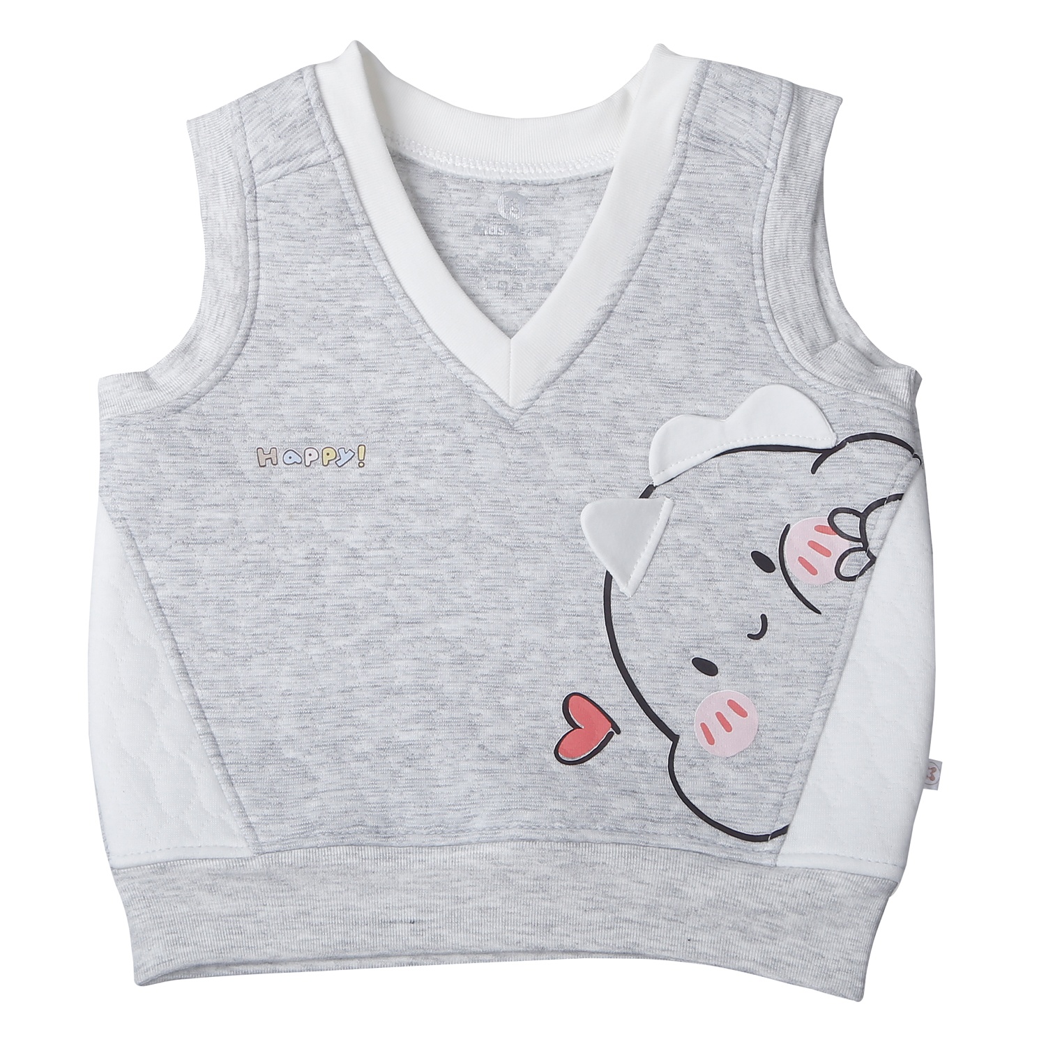 Áo Gile cho bé KidsPlaza (Xám) HN25D  hình 1