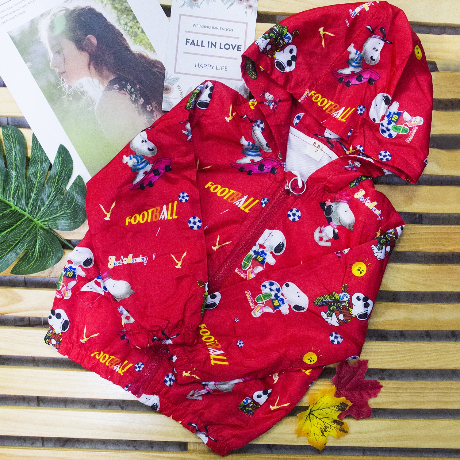 Áo khoác gió cho bé AC 9011 hình 1