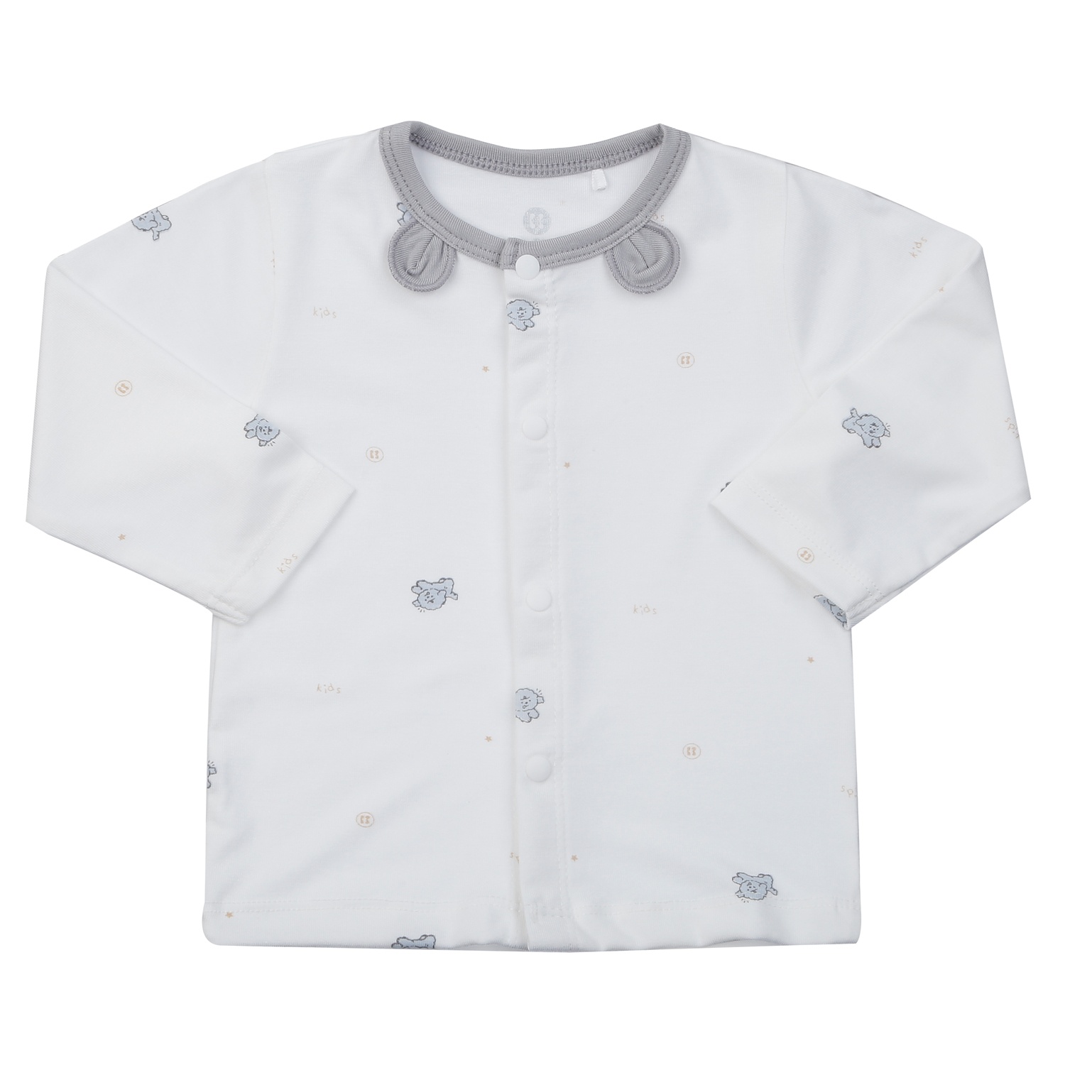 Bộ dài cài giữa KidsPlaza Otis in cún ND25H (Ghi) hình 2