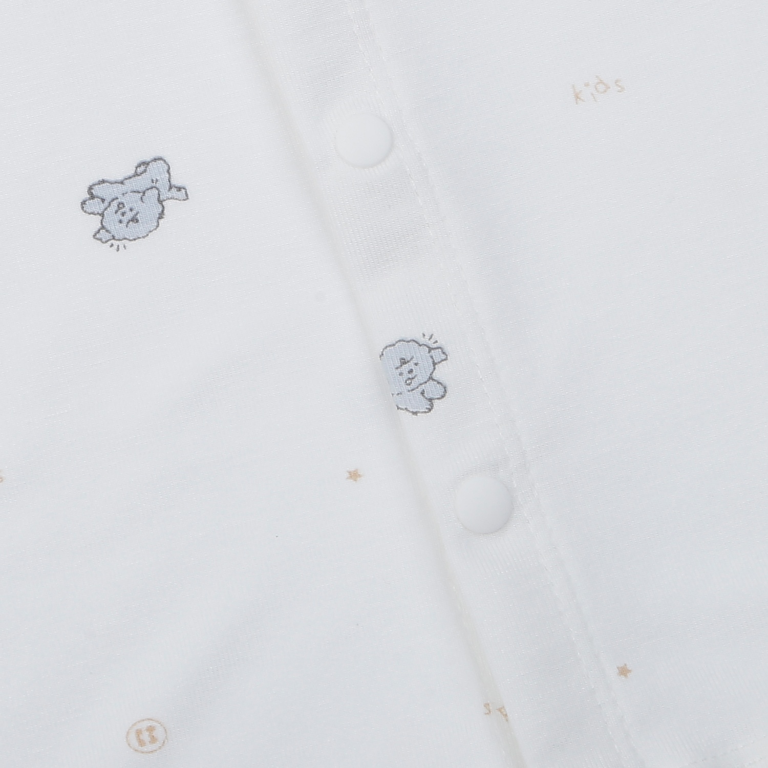 Bộ dài cài giữa KidsPlaza Otis in cún ND25H (Ghi) hình 3