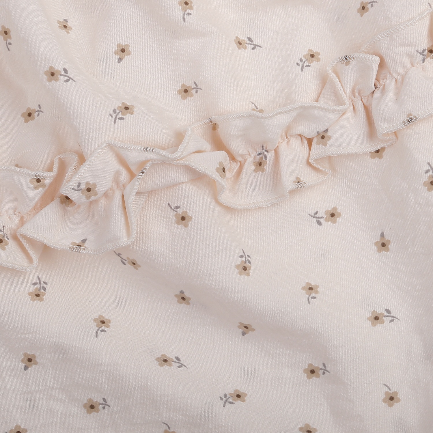 Bộ bé gái KidsPlaza 2 dây thắt nơ M25H (Be)