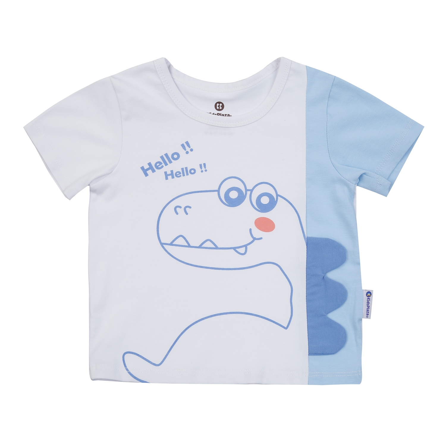 Bộ cộc bé trai Kidsplaza in hình khủng long M25H (Xanh)  hình 3