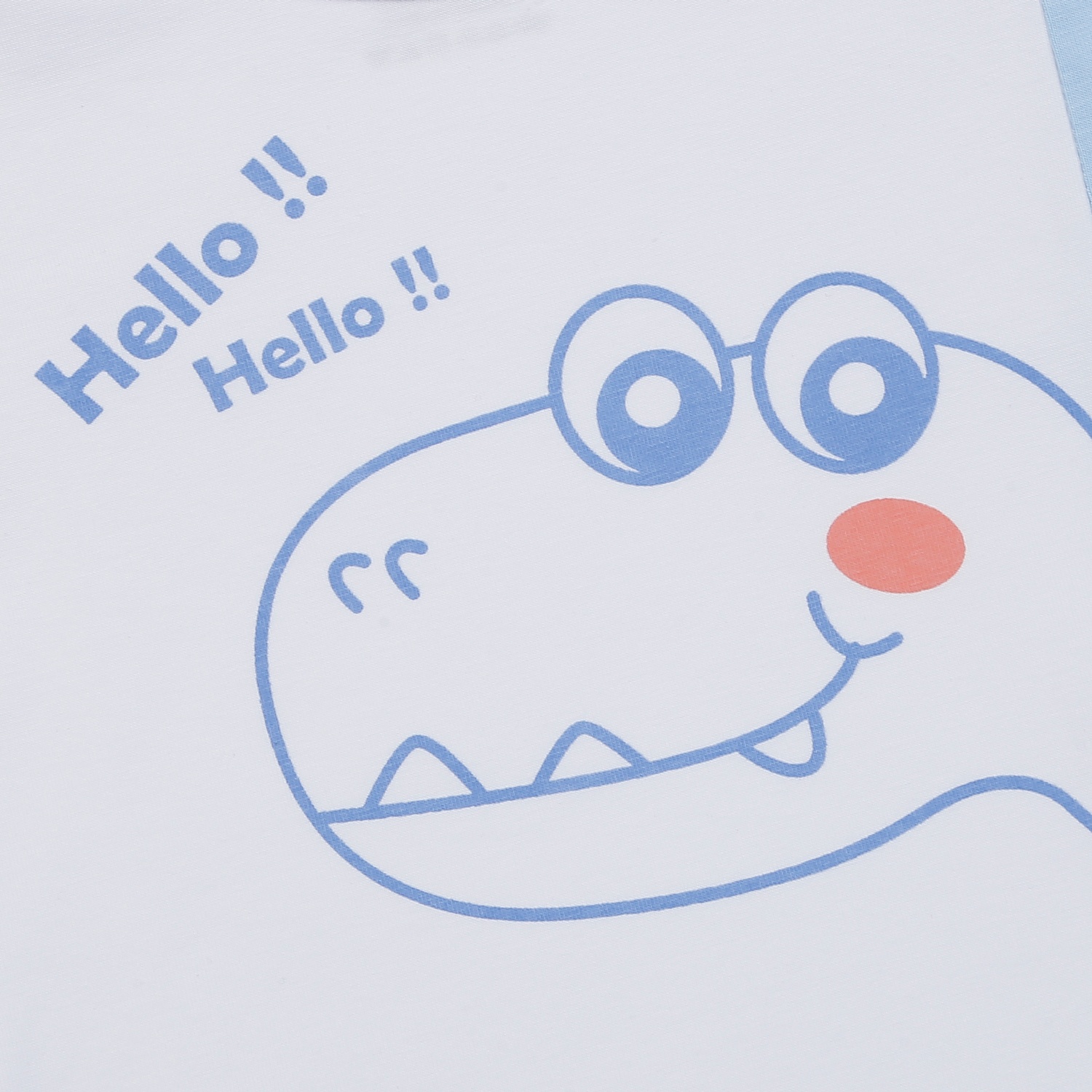 Bộ cộc bé trai Kidsplaza in hình khủng long M25H (Xanh)  hình 2