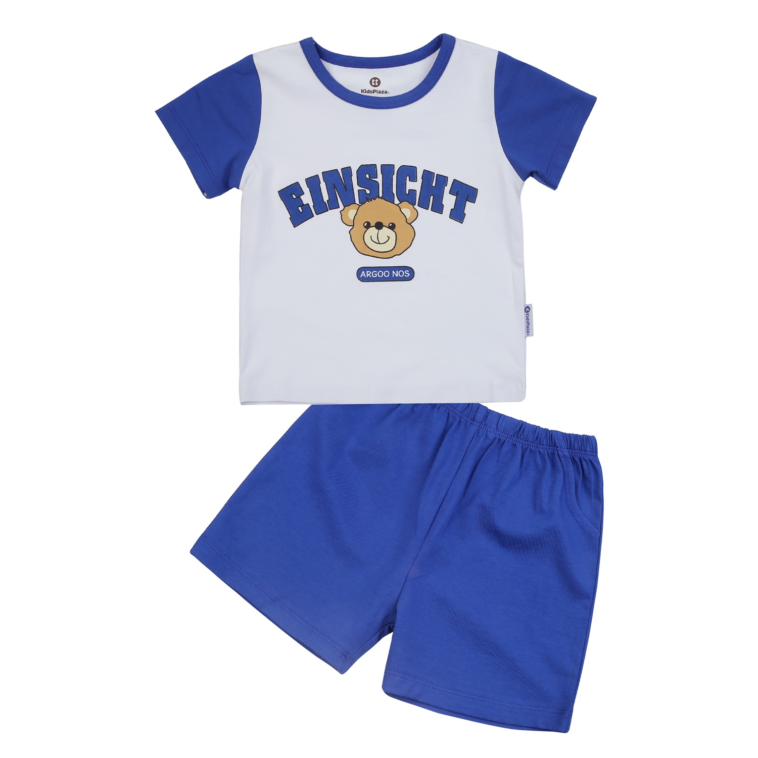 Bộ cộc bé trai KidsPlaza in EINSICHT M25H (Xanh)