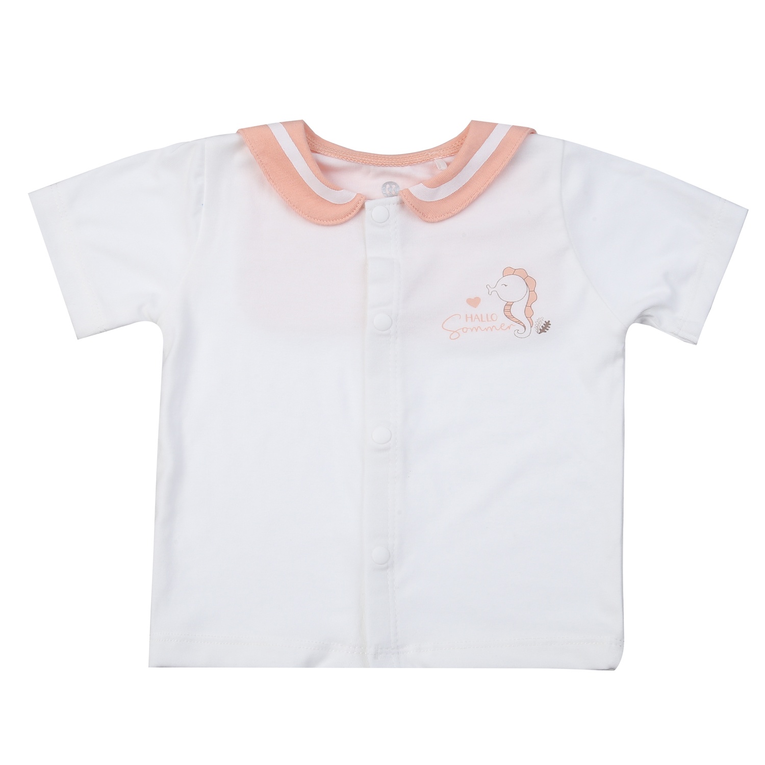 Bộ quần áo bé gái KidsPlaza Otis ND25H (Trắng) hình 2