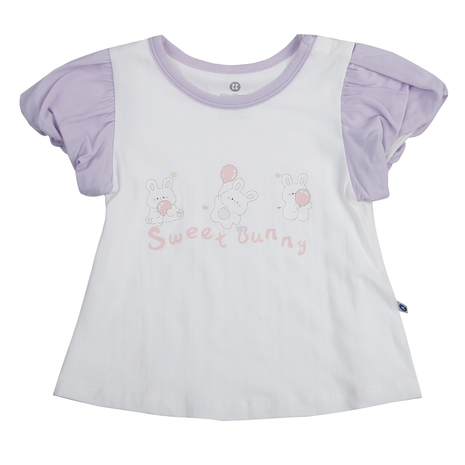 ấSet váy bé gái KidsPlaza in thỏ HN25H (Trắng Tím) 