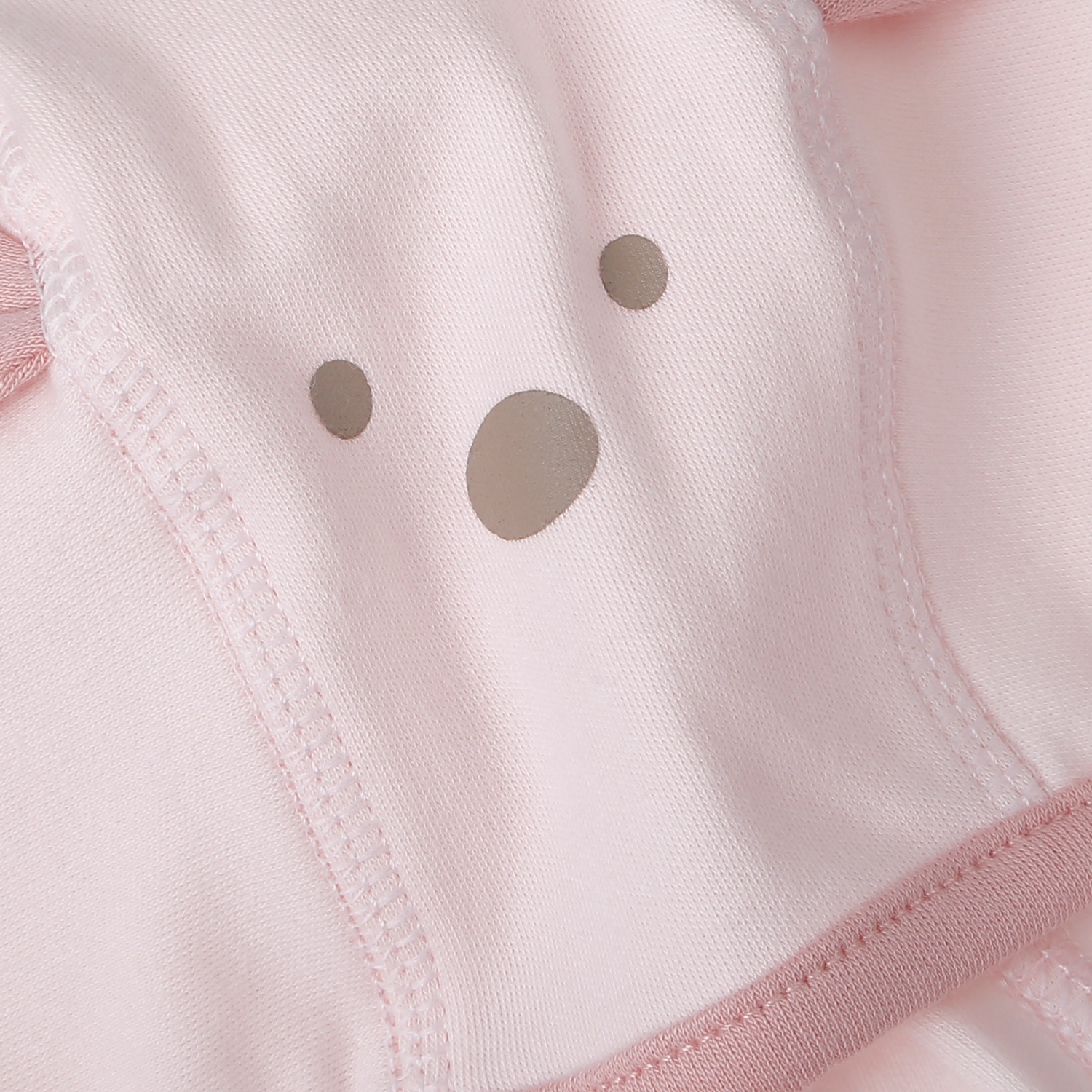 Mũ buộc dây cho bé KidsPlaza ct nhung  ND25D (Hồng) hình 2