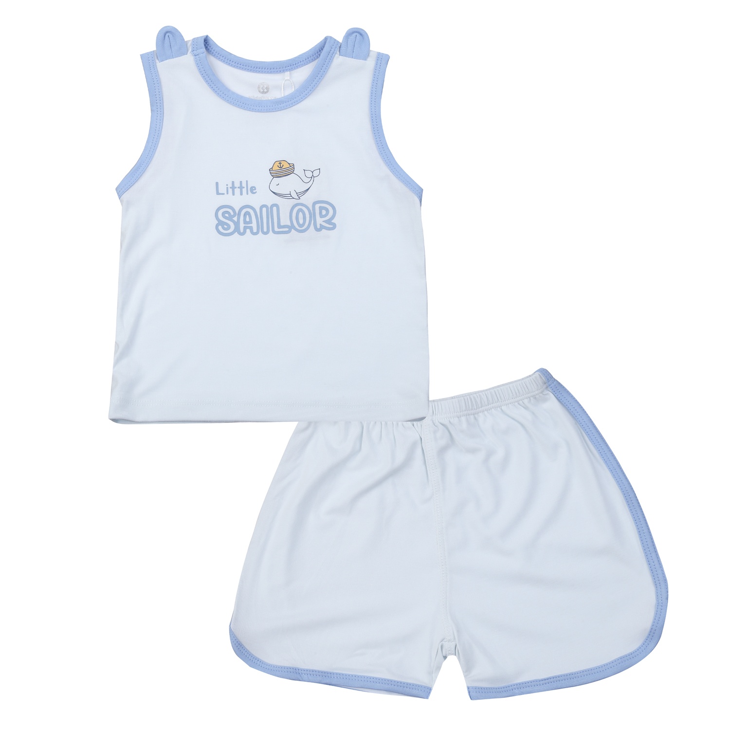 Bộ ba lỗ bé trai KidsPlaza Otis ND25H (Xanh) hình 1