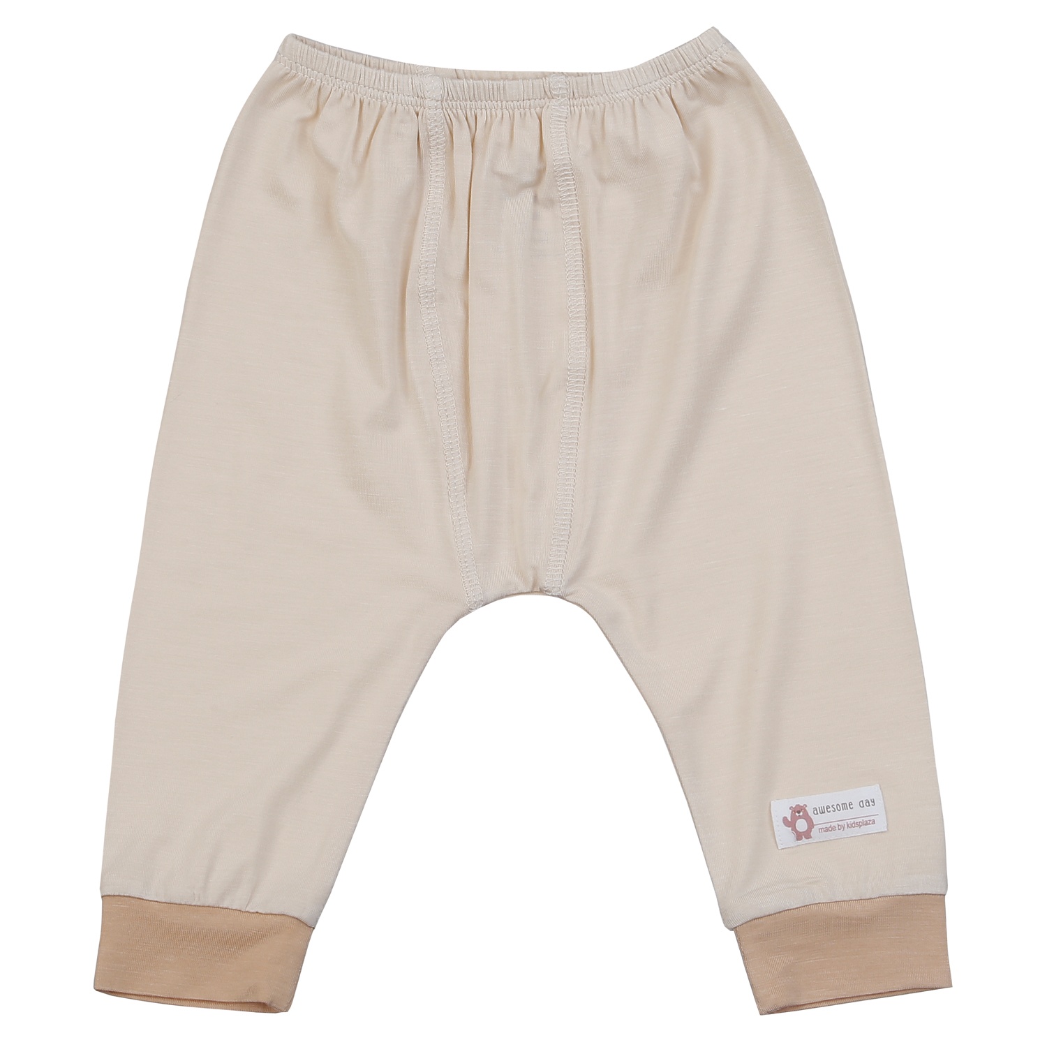 Bộ quần áo bé trai dài tay KidsPlaza in hình Gấu M25H (Be)