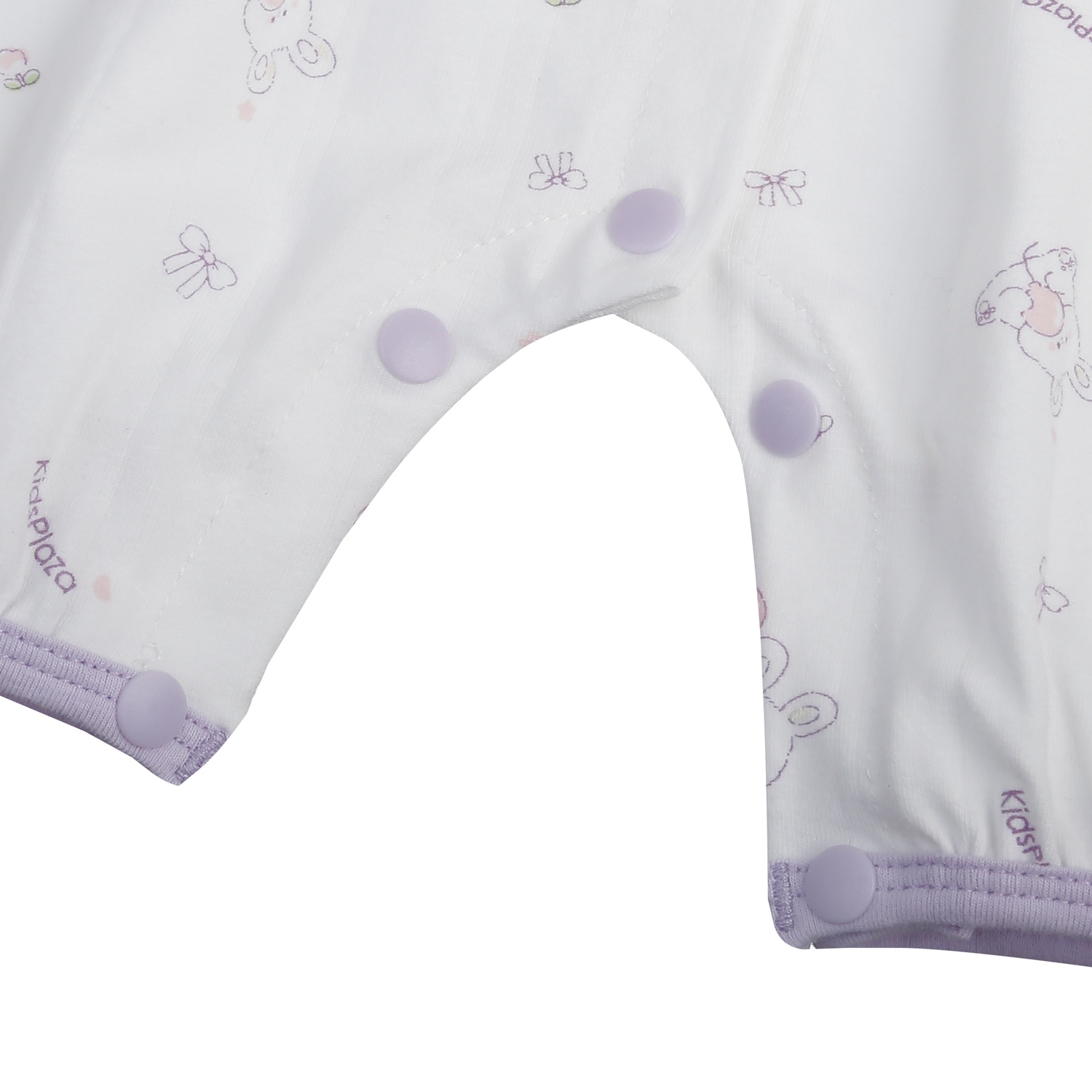 Body ba lỗ bé gái KidsPlaza in thỏ HN25H (Trắng Tím) hình 3