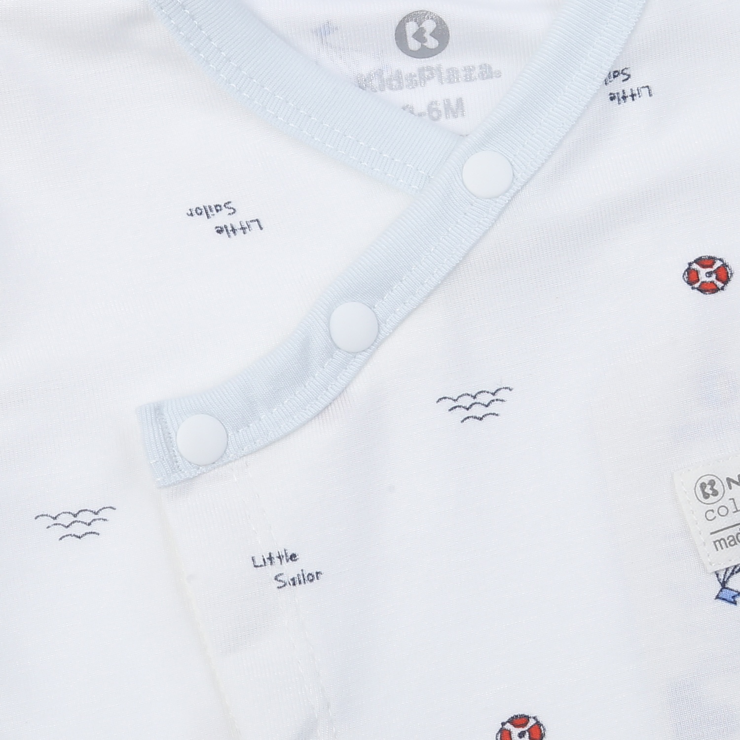 Body cộc tay sát bẹn KidsPlaza Otis ND25H (Trắng xanh) hình 2