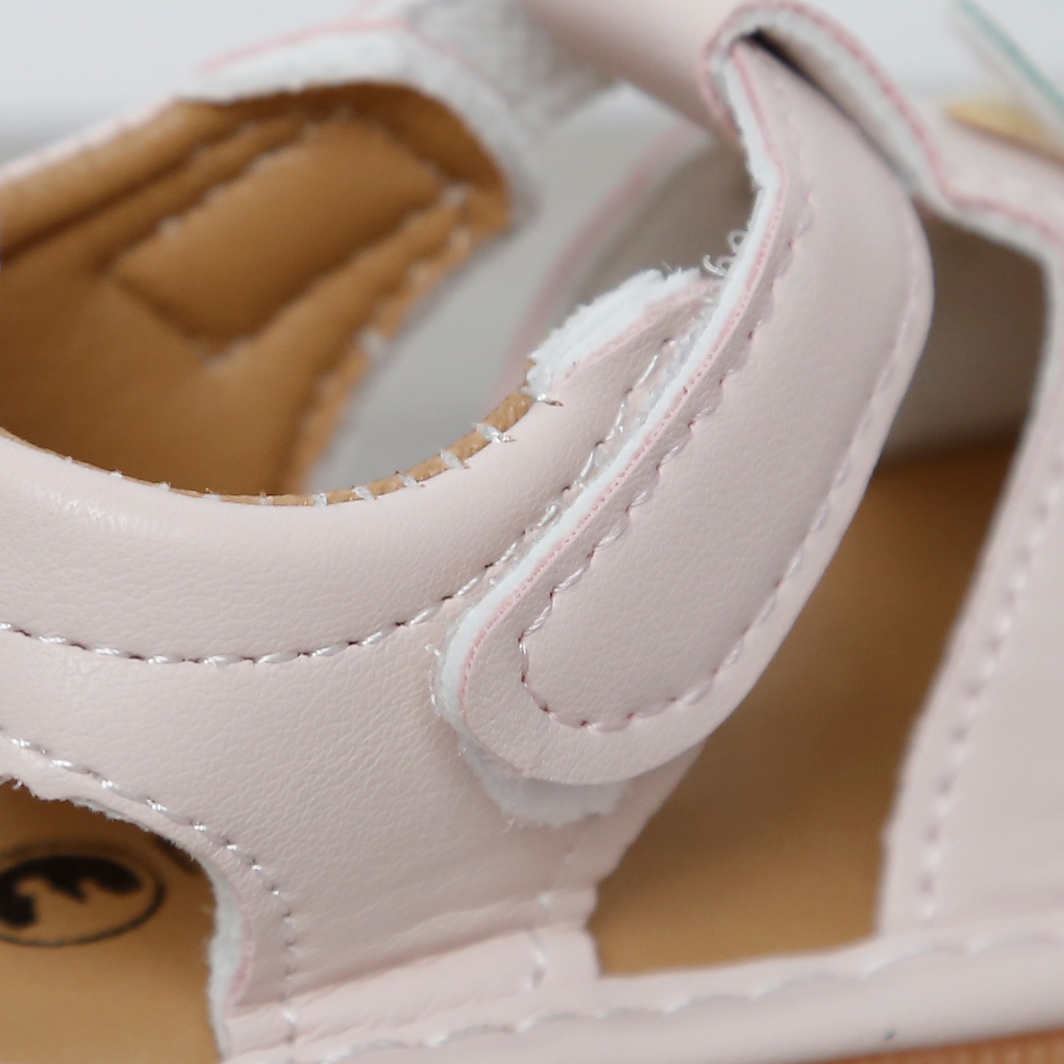 Dép sandal tập đi kèn Mamago 25M-S1 gắn sao (Hồng) hình 4