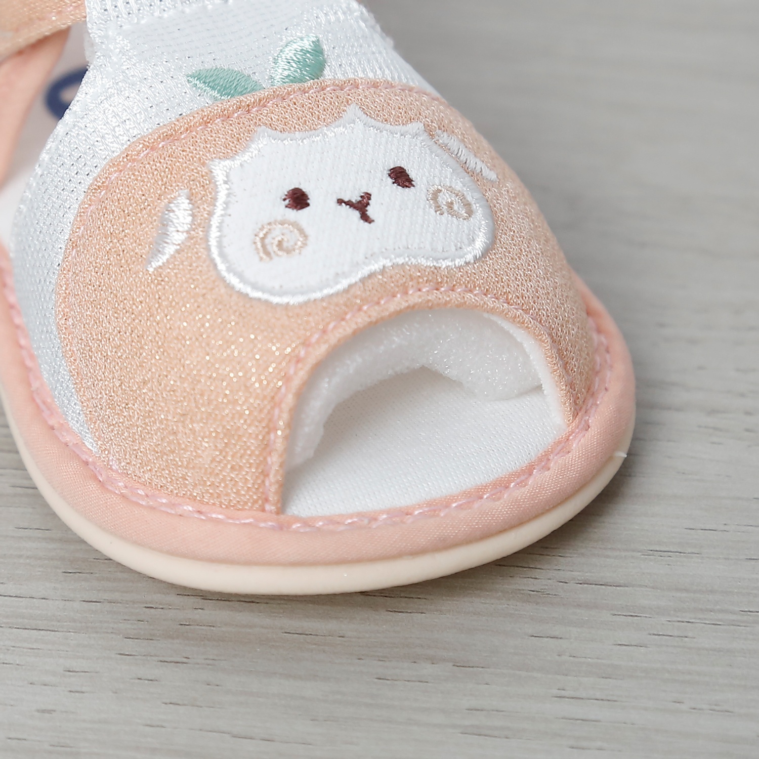 Dép sandal tập đi KidsPlaza 25K-S03 thỏ cute (Cam)