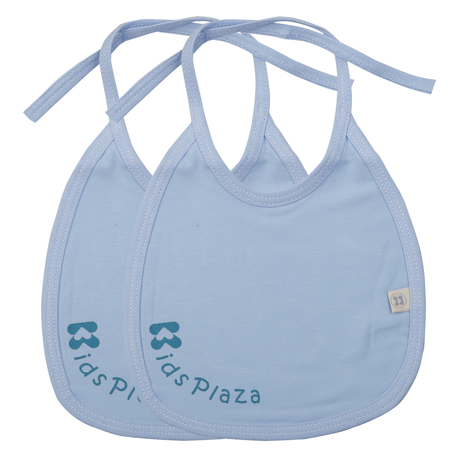 Set 2 yếm vuông KidsPlaza in chữ TM24 (Xanh dương)