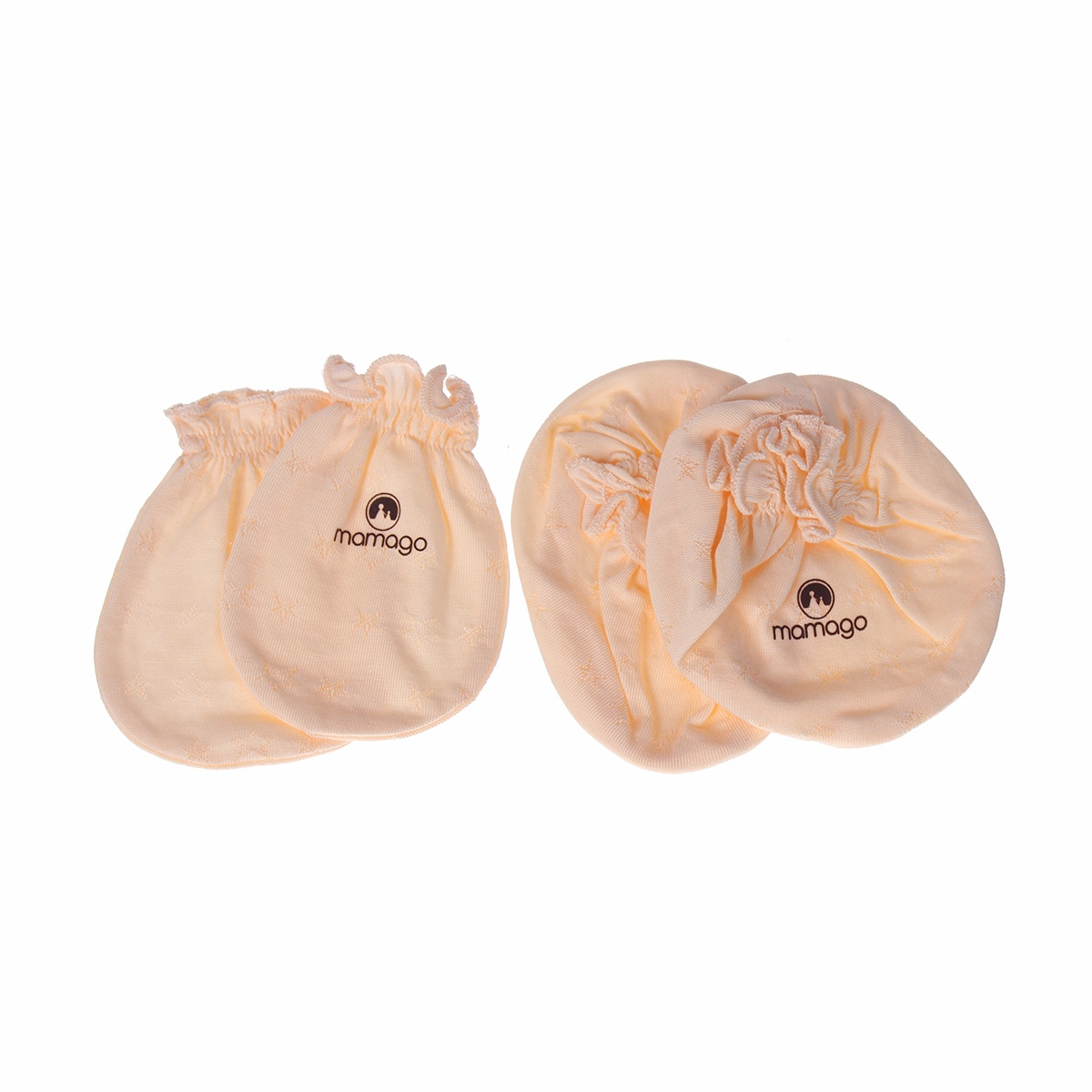 Set bao tay chân Mamago Twikle Star (Cam) ND20H Set bao tay chân Mamago Twikle Star (Cam) ND20H hình 1