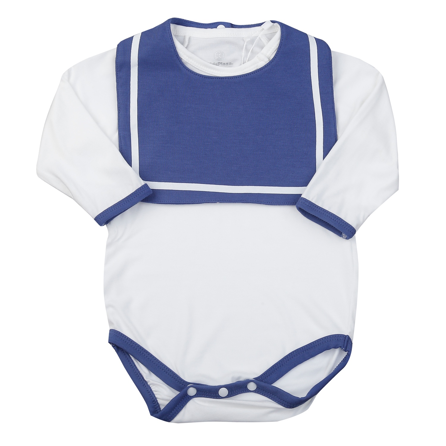 Bộ body bẹn dài KidsPlaza Otis ND25H (Trắng Xanh)  hình 2